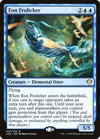 Eon Frolicker, Commander 2020