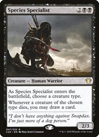 Species Specialist, Commander 2020