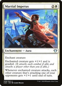 Martial Impetus, Commander 2020