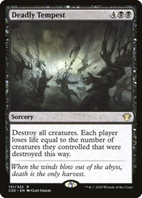 Deadly Tempest, Commander 2020