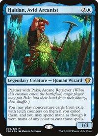 Haldan, Avid Arcanist, Commander 2020