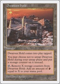 Dwarven Hold, Fifth Edition