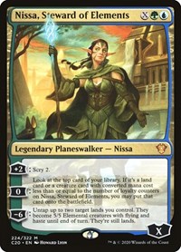 Nissa, Steward of Elements, Commander 2020