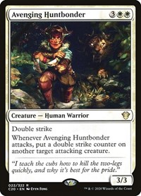Avenging Huntbonder, Commander 2020