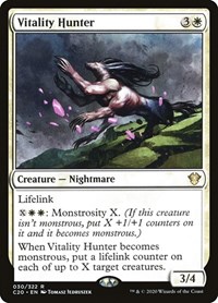 Vitality Hunter, Commander 2020