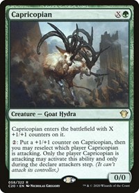 Capricopian, Commander 2020