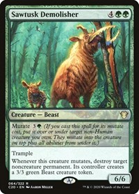Sawtusk Demolisher, Commander 2020