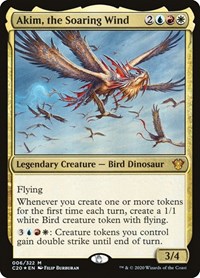 Akim, the Soaring Wind, Commander 2020