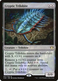 Cryptic Trilobite, Commander 2020