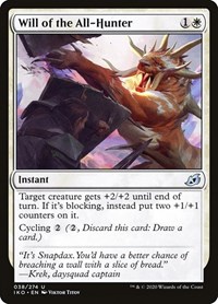 Will of the All-Hunter, Ikoria: Lair of Behemoths