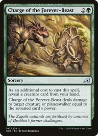 Charge of the Forever-Beast, Ikoria: Lair of Behemoths