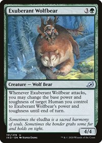 Exuberant Wolfbear, Ikoria: Lair of Behemoths