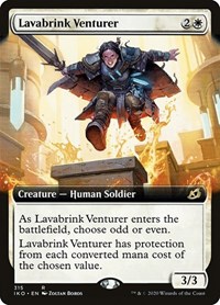 Lavabrink Venturer (Extended Art), Ikoria: Lair of Behemoths