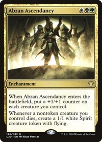 Abzan Ascendancy, Commander 2020