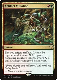 Artifact Mutation, Commander 2020