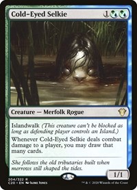 Cold-Eyed Selkie, Commander 2020