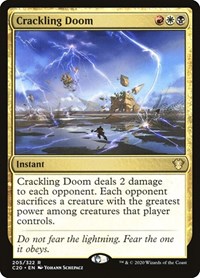 Crackling Doom, Commander 2020
