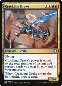 Crackling Drake, Commander 2020