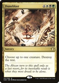 Duneblast, Commander 2020
