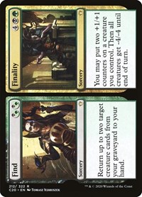 Find // Finality, Commander 2020