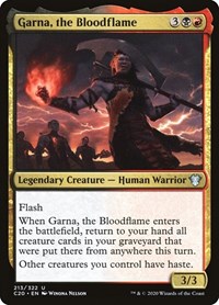 Garna, the Bloodflame, Commander 2020