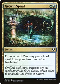 Growth Spiral, Commander 2020