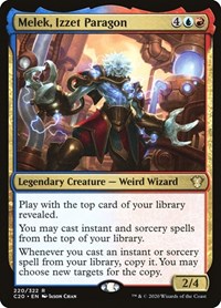 Melek, Izzet Paragon, Commander 2020