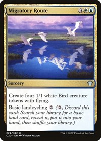 Migratory Route, Commander 2020