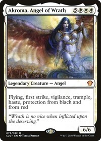 Akroma, Angel of Wrath, Commander 2020