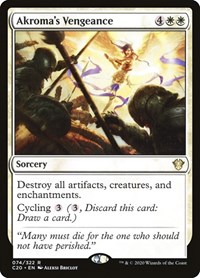 Akroma's Vengeance, Commander 2020