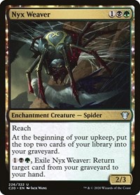 Nyx Weaver, Commander 2020
