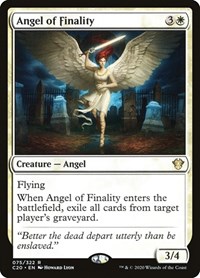 Angel of Finality, Commander 2020
