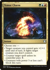 Temur Charm, Commander 2020