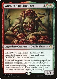 Wort, the Raidmother, Commander 2020