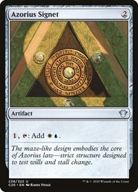 Azorius Signet, Commander 2020