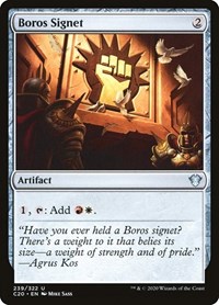 Boros Signet, Commander 2020