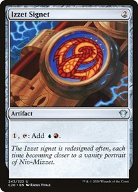 Izzet Signet, Commander 2020