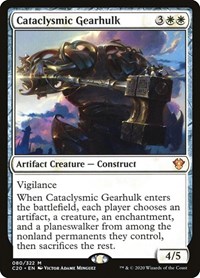 Cataclysmic Gearhulk, Commander 2020