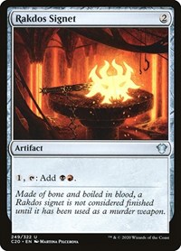 Rakdos Signet, Commander 2020