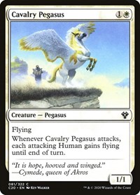 Cavalry Pegasus, Commander 2020