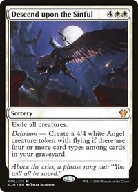 Descend upon the Sinful, Commander 2020