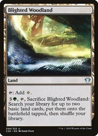 Blighted Woodland, Commander 2020