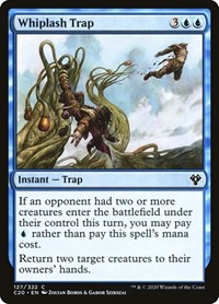 Whiplash Trap, Commander 2020