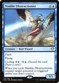 Nimble Obstructionist, Commander 2020