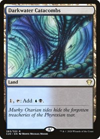 Darkwater Catacombs, Commander 2020