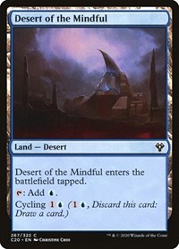 Desert of the Mindful, Commander 2020