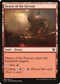 Desert of the Fervent, Commander 2020