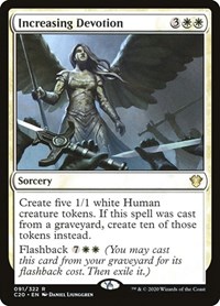 Increasing Devotion, Commander 2020