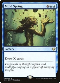Mind Spring, Commander 2020