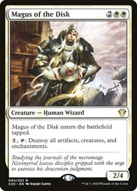 Magus of the Disk, Commander 2020